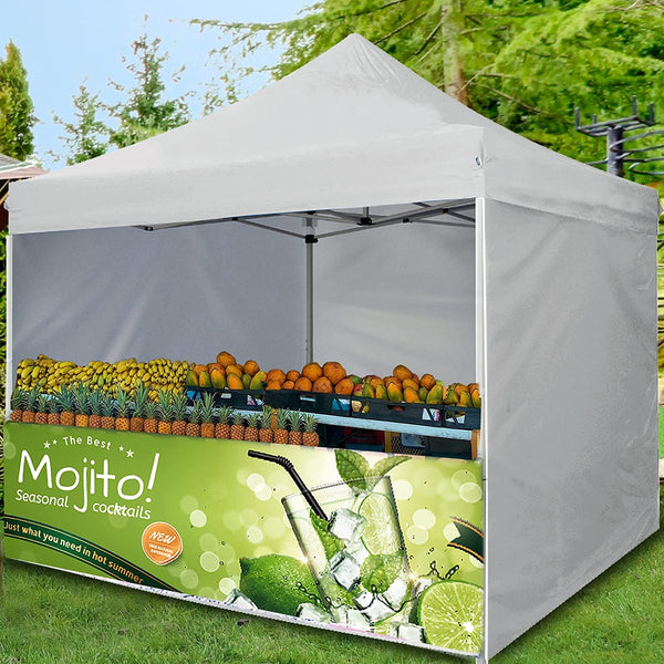 10' x 10' Pop Up Sidewall Canopy Tent - 5 pieces of sidewall with Rolling Storage Bag