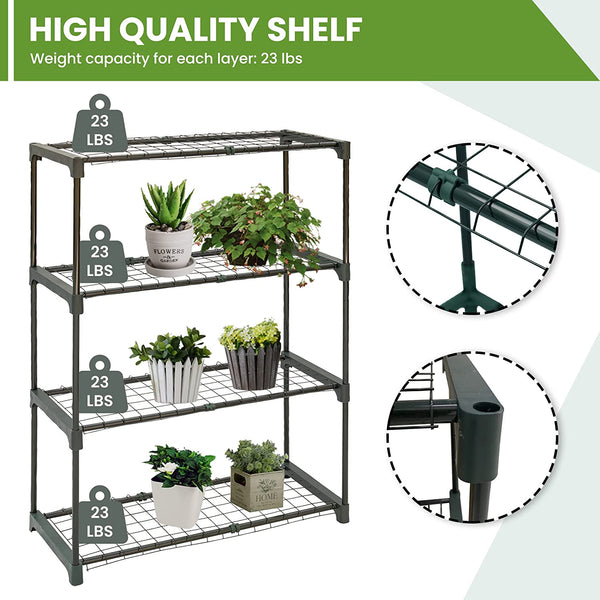 8'x 6' Portable Walk-in Instant Pop up Greenhouse