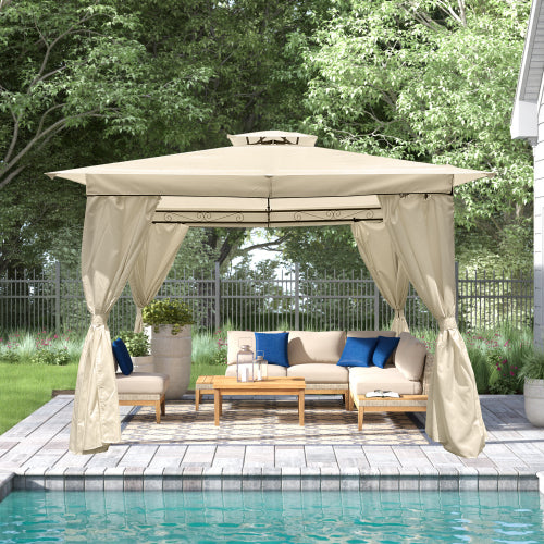 Closeout , Does not support Dropshipping,Outdoor Terrace Garden Gazebo Tent