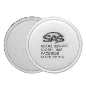 SAS Safety BreatheMate R95 300-1070 Particulate Filter, For: Multi-Use Dual Cartridge Respirator