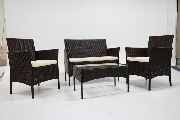 4 - Person Seating Group with Cushions