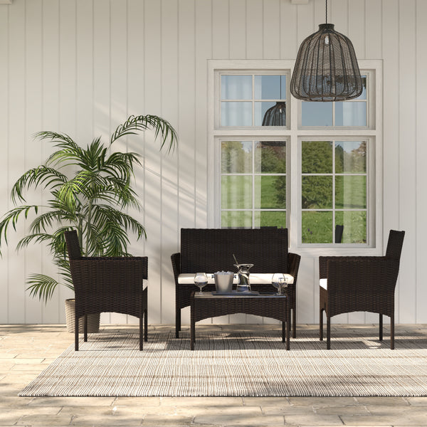 4 - Person Seating Group with Cushions