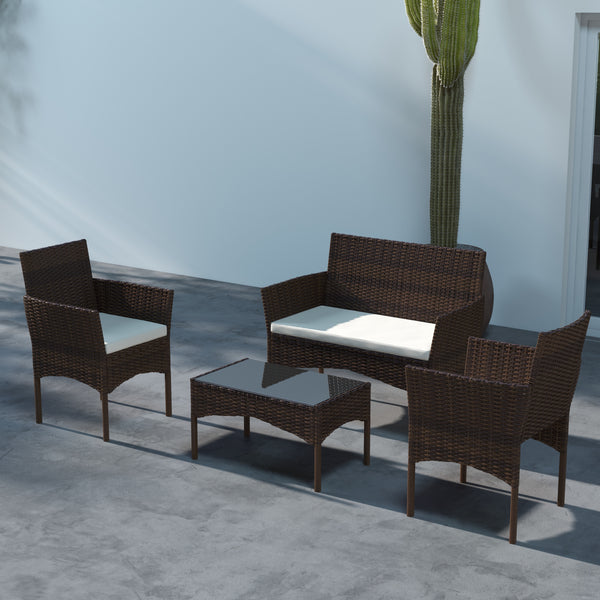 4 - Person Seating Group with Cushions