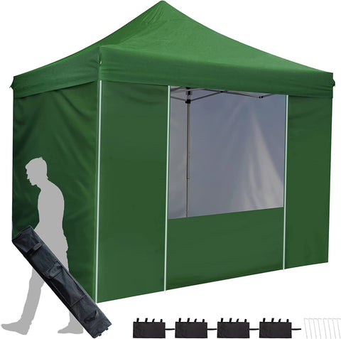 10' x 10' Pop Up Sidewall Canopy Tent - 5 pieces of sidewall with Rolling Storage Bag