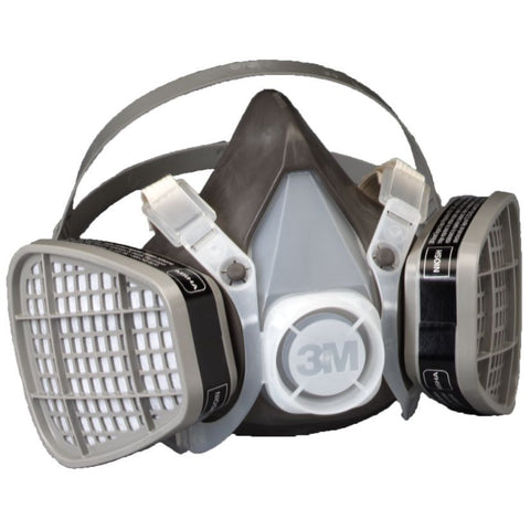 3M 5000 Series Disposable Half-Mask Respirator, Medium-Large NIOSH Approved