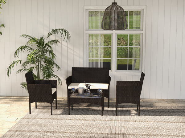 4 - Person Seating Group with Cushions