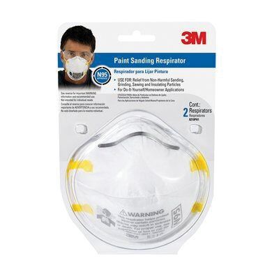 3M™ 08654 8210 Series Disposable Mask Respirator, N95 Filter Class, NIOSH - 2 Pack