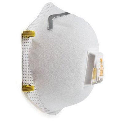 3M 54343 Molded Cup Particulate Respirator Mask, Standard, N95 Filter Class, NIOSH Approved 10 Pack
