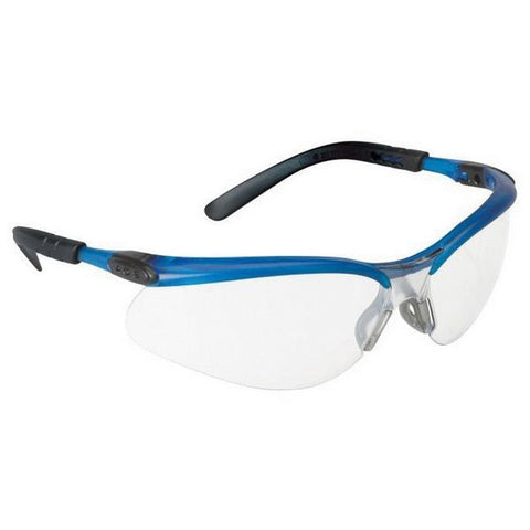 3M™ BX™ 62065 Protective Eyewear, Universal Size, Clear Lens, Ocean Blue Frame