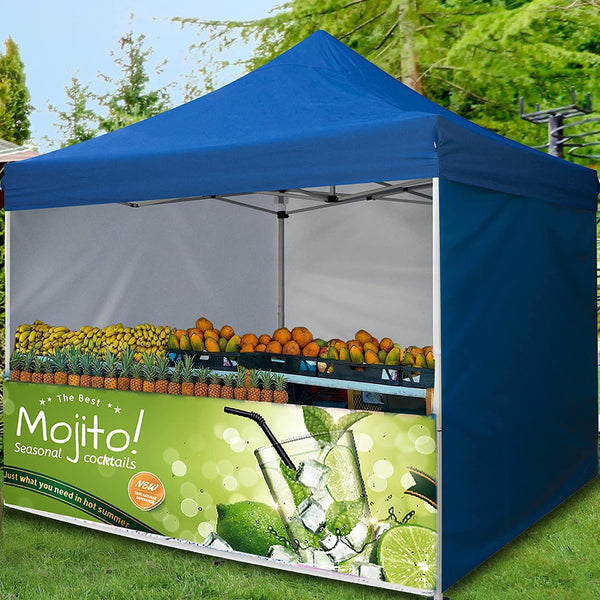 10' x 10' Pop Up Sidewall Canopy Tent - 5 pieces of sidewall with Rolling Storage Bag