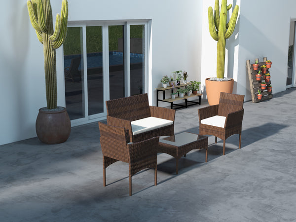 4 - Person Seating Group with Cushions