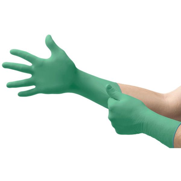 Microflex 93-260 Medium 7-mil Chemical Resistant Nitrile Disposable Gloves 50ct - For Your Safety USA