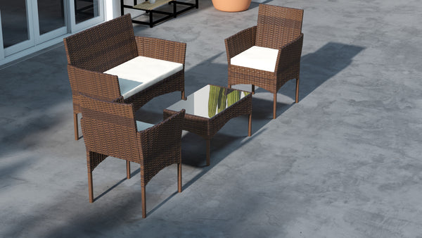 4 - Person Seating Group with Cushions