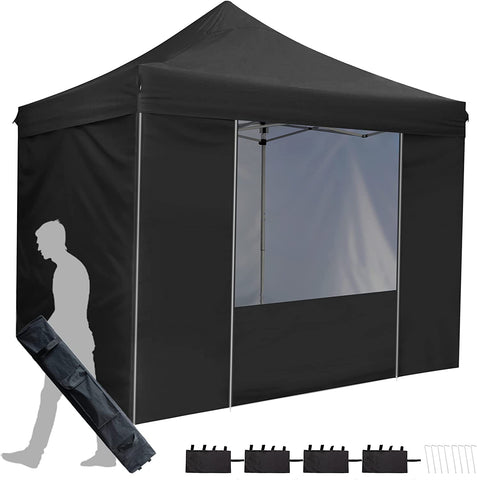 10' x 10' Pop Up Sidewall Canopy Tent - 5 pieces of sidewall with Rolling Storage Bag