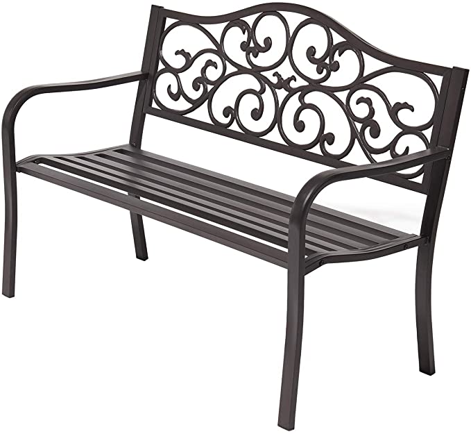 Patio Furniture Chair 50" Outdoor Patio Bench
