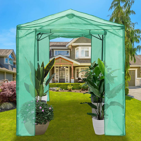 8'x 6' Portable Walk-in Instant Pop up Greenhouse