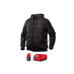 Milwaukee M12 Heated Hoodie Kit, Size Small (Black) - For Your Safety USA