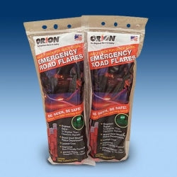 Orion 3-Pack 15 Minute Flare, Retail Packaging - For Your Safety USA