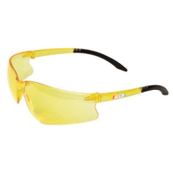 Safety Glasses with Black Frame and Clear Lens - For Your Safety USA