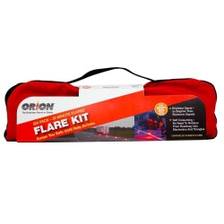 Orion 6-Pack Emergency Road Flares w/ 30-Minute Burn - For Your Safety USA