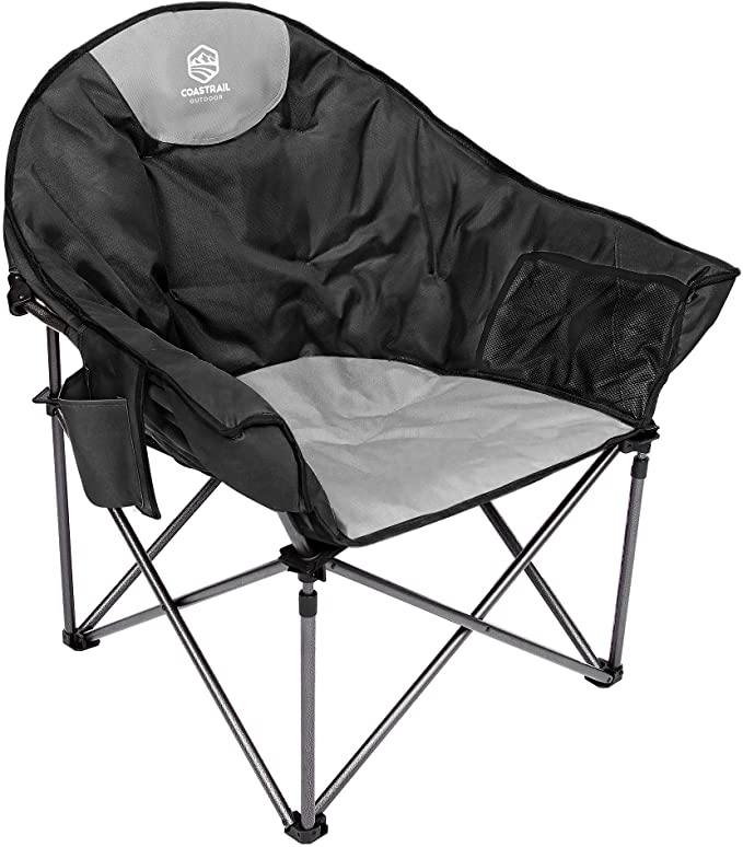 Outdoor Camping Chair Folding Chair Black