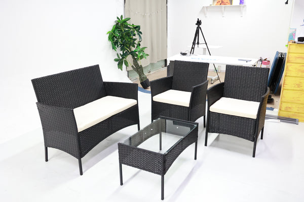 4 - Person Seating Group with Cushions