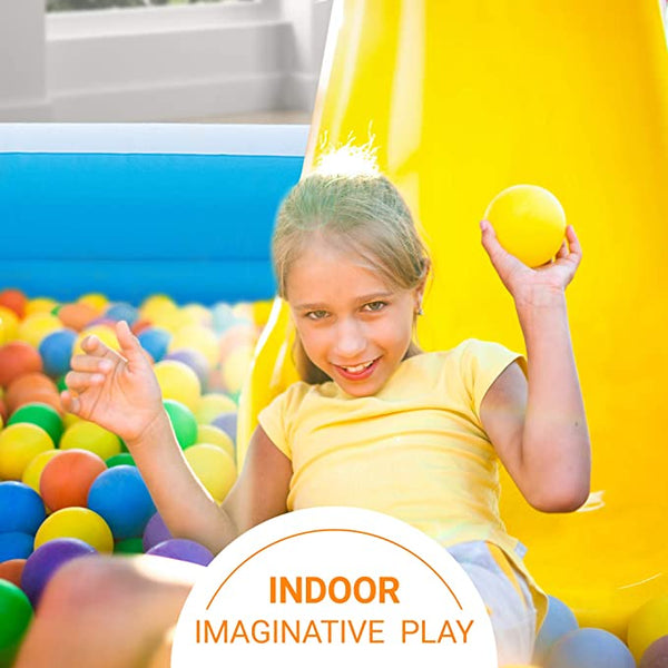 Inflatable Swimming Pool Full-Sized Above Ground Kid Family Outdoor Lounge Pool,100"x 66"x 23"