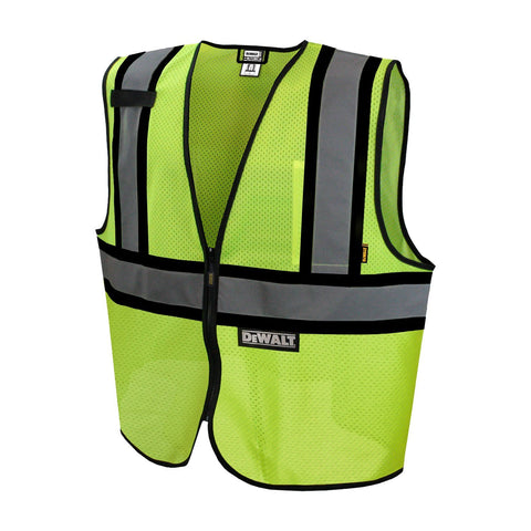 Dewalt Class 2 Economy Vest with Contrast - Large - For Your Safety USA