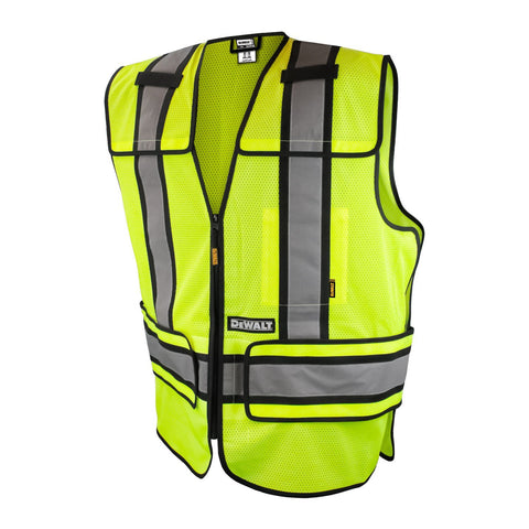 Dewalt Class 2 Adjustable Breakaway Mesh Vest XL/3XL - For Your Safety USA