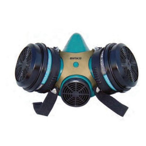 Binks 40-143 Millennium 3000 Series Paint Spray Respirator, Large, Gold NIOSH Approved - For Your Safety USA