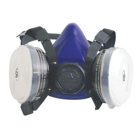 SAS Bandit N95 Half Mask Dual Cartridge Respirator - 8661-92 Medium - For Your Safety USA